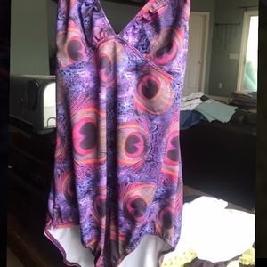 One piece bathing suit